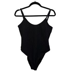 Mindy X Andie One Piece Swimsuit Black Medium NWT